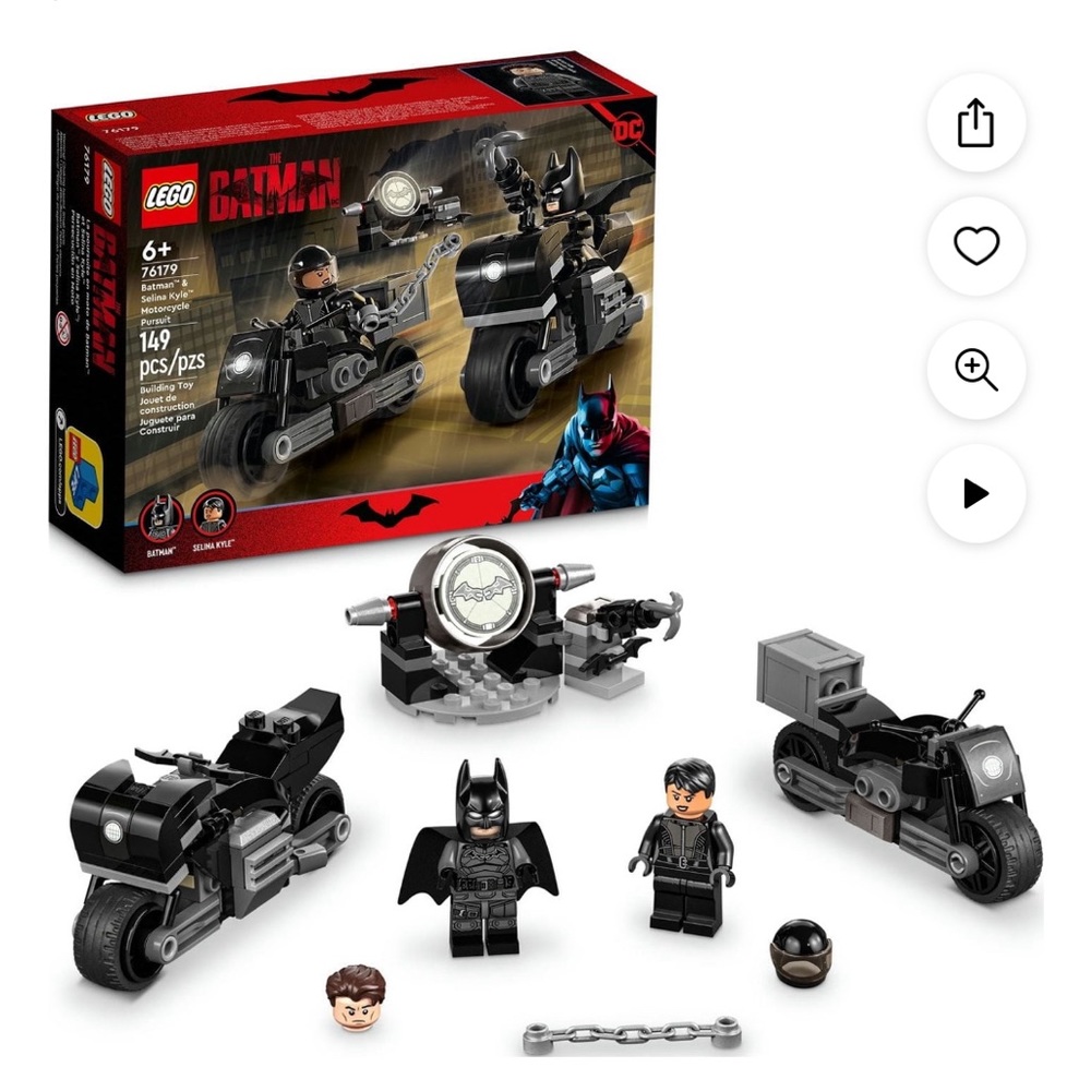 LEGO Batman Building Set - Black and Gray